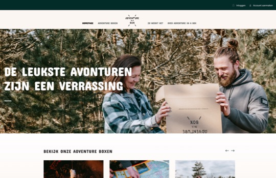 Cadeau idee - Adventure in a Box