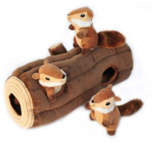 Verstopspeeltje XL - Boomstam met Eekhoorns